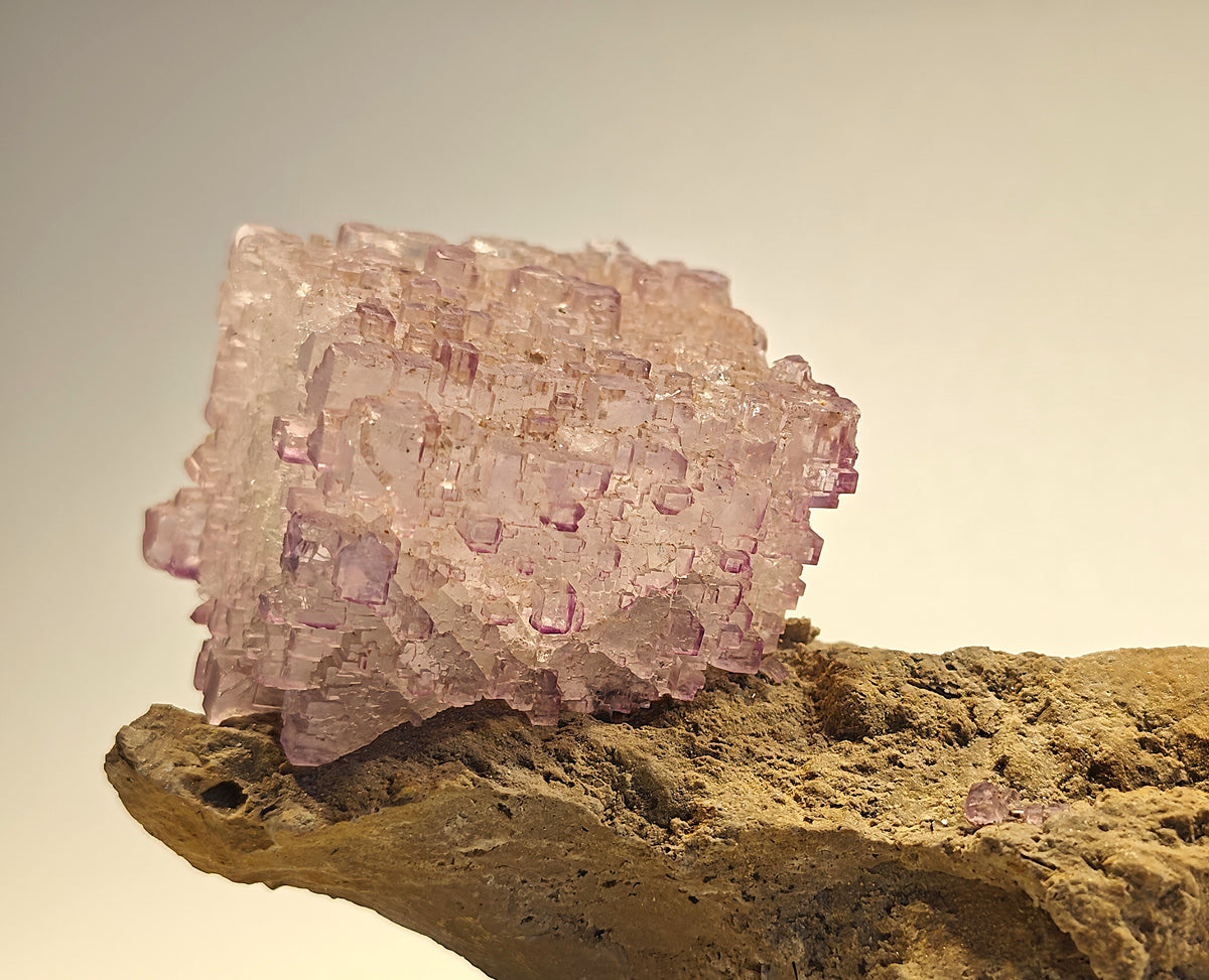 Fluorit xx auf Matrix